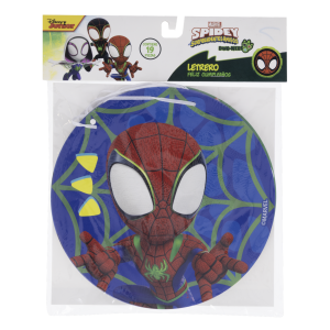 Letrero De Cumpleaños Diseño Spidey DISNEY 1 Pieza