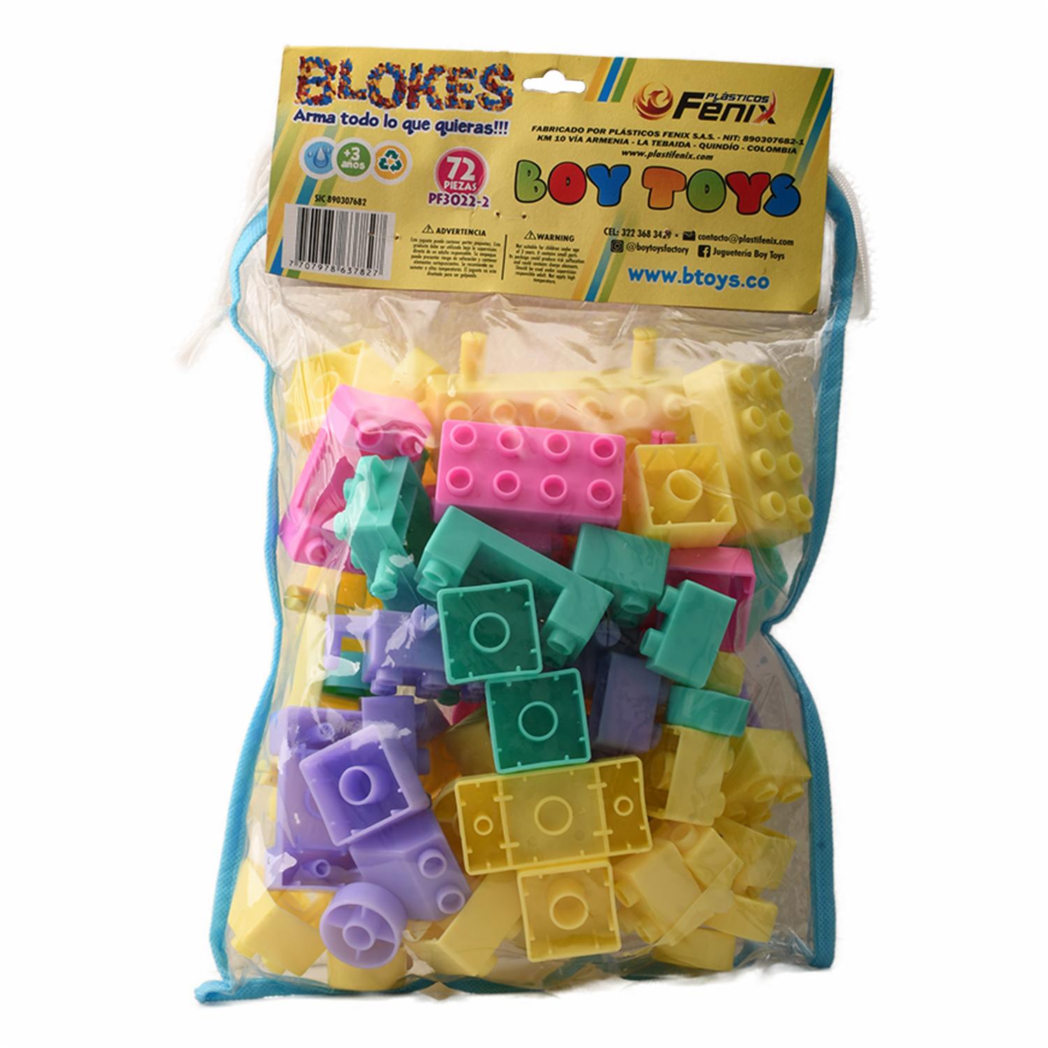 Bloques De Armar Arma Todo BOY TOYS 72 Piezas - Image 2