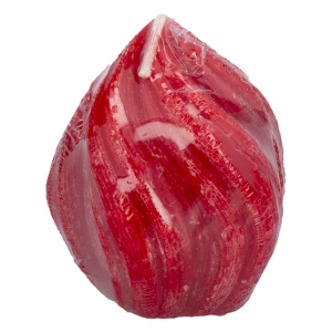 Vela Kiss Rojo Y Blanco MONICANDLES 8.5X5.5X5.5 Cm