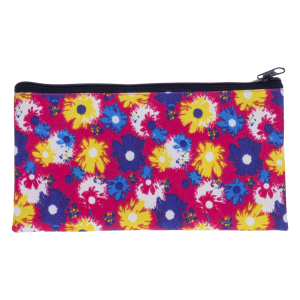 Cartuchera Simple Diseño Surtido TELA PAPEL Y TIJERA 23X12 Cm