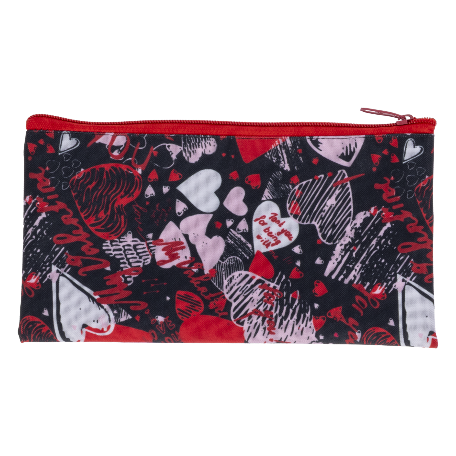 Cartuchera Simple Diseño Surtido TELA PAPEL Y TIJERA 23X12 Cm - Image 2