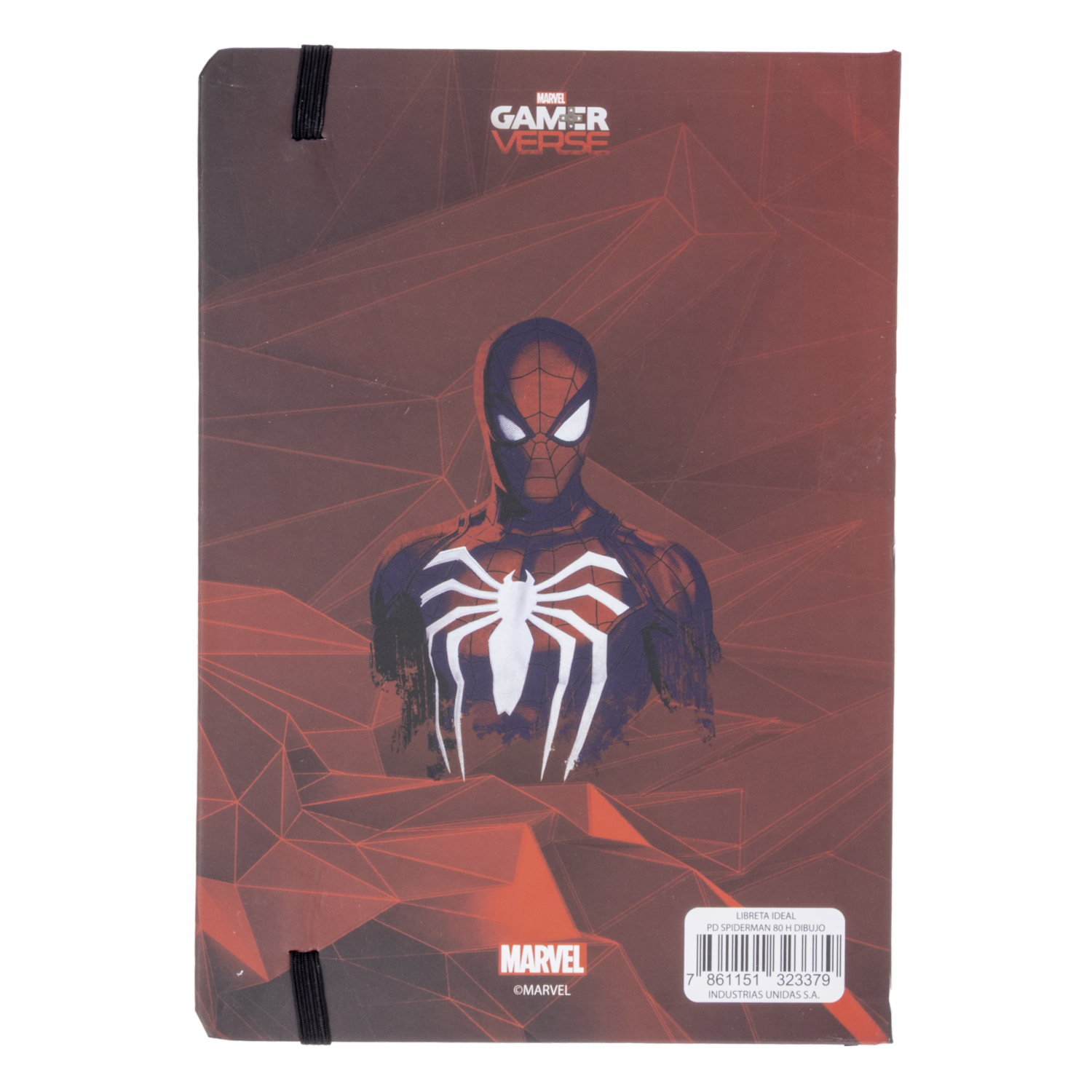 Libreta Pasta Dura Diseño Spiderman Par Dibujo DISNEY 80 HJS - Image 2
