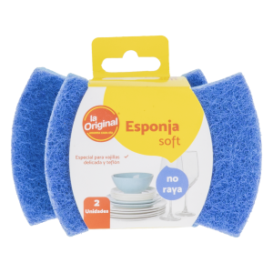 Esponja Lavavajillas Soft LA ORIGINAL X 2 Uds