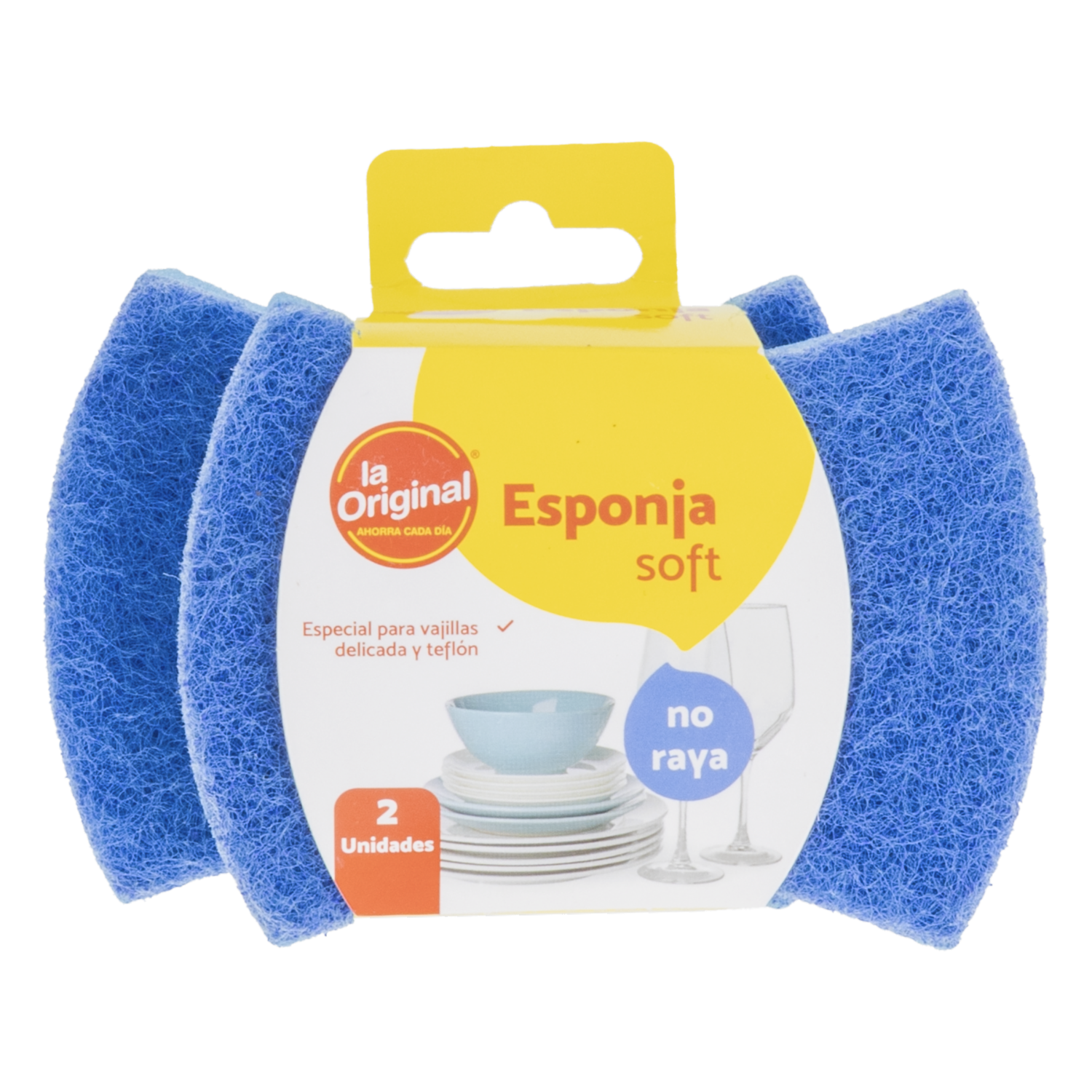 Esponja Lavavajillas Soft LA ORIGINAL X 2 Uds