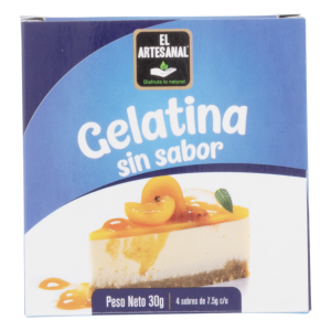 Gelatina Sin Sabor EL ARTESANAL 30 G
