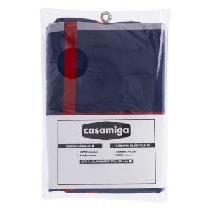 Sabana Elástica Luminar Cuadros CASAMIGA 1 1/2 Plazas