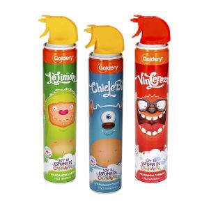 Espuma De Carnaval Mix Monstruos GOLDERY 305 G