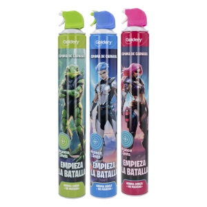 Espuma De Carnaval Mix Empieza La Batalla GOLDERY 805 G