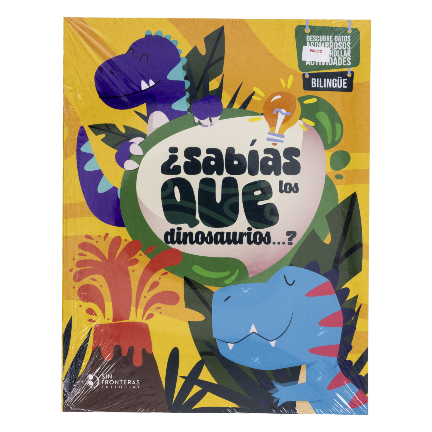 Libro ¿Sabias Que... Los Dinosaurios? SIN FRONTERAS 30 Páginas