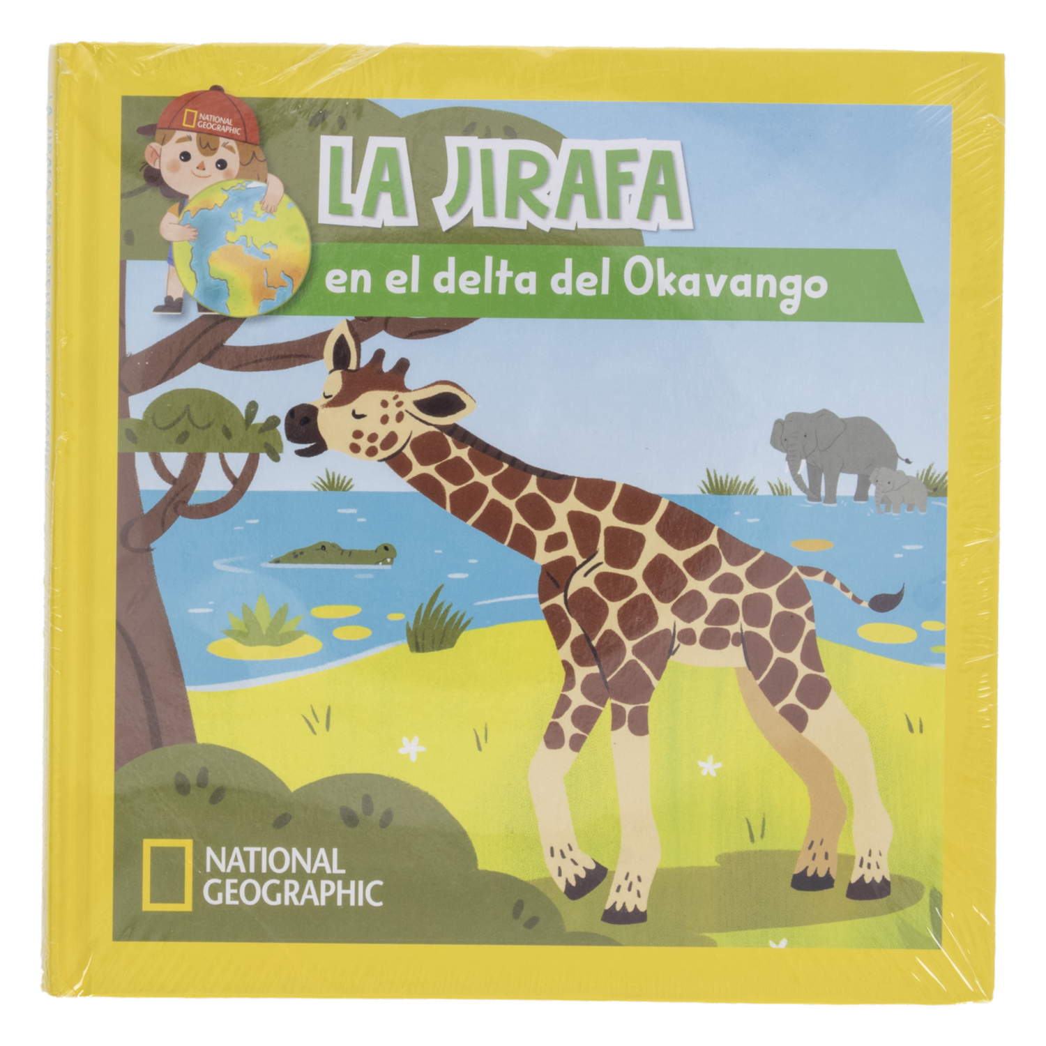 Libro La Jirafa En El Delta Del Okavango NATIONAL GEOGRAPHIC 26 Páginas