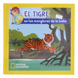 Libro El Tigre En Los Manglares De La India NATIONAL GEOGRAPHIC 26 Páginas