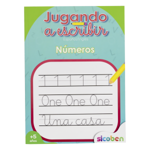 Libro Jugando A Escribir Números SICOBEN 48 Páginas