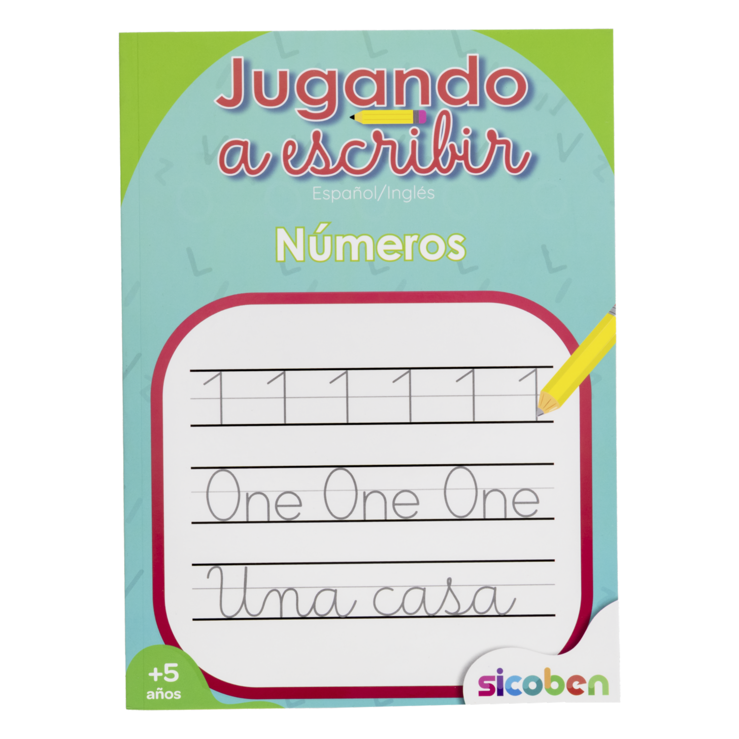 Libro Jugando A Escribir Números SICOBEN 48 Páginas