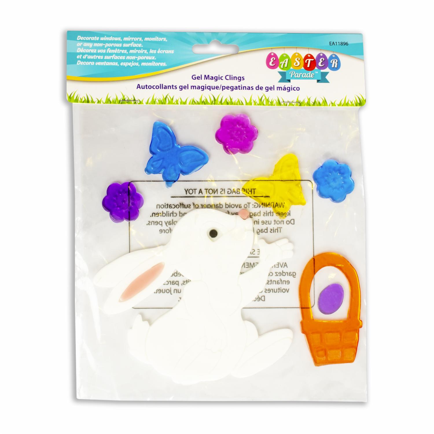 Adhesivos De Gel Diseño Pascua LPS 1 Pieza