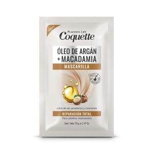 Tratamiento Capilar Argán & Macadamia Sachet COQUETTE 70 Gr