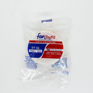 Cinta Adhesiva Cristalina FANTAPE 25YX18MM X1