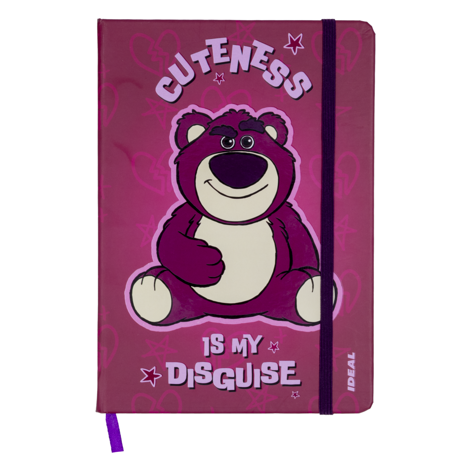 Libreta Pasta Dura Lotso 1 Línea DISNEY 80 Hojas
