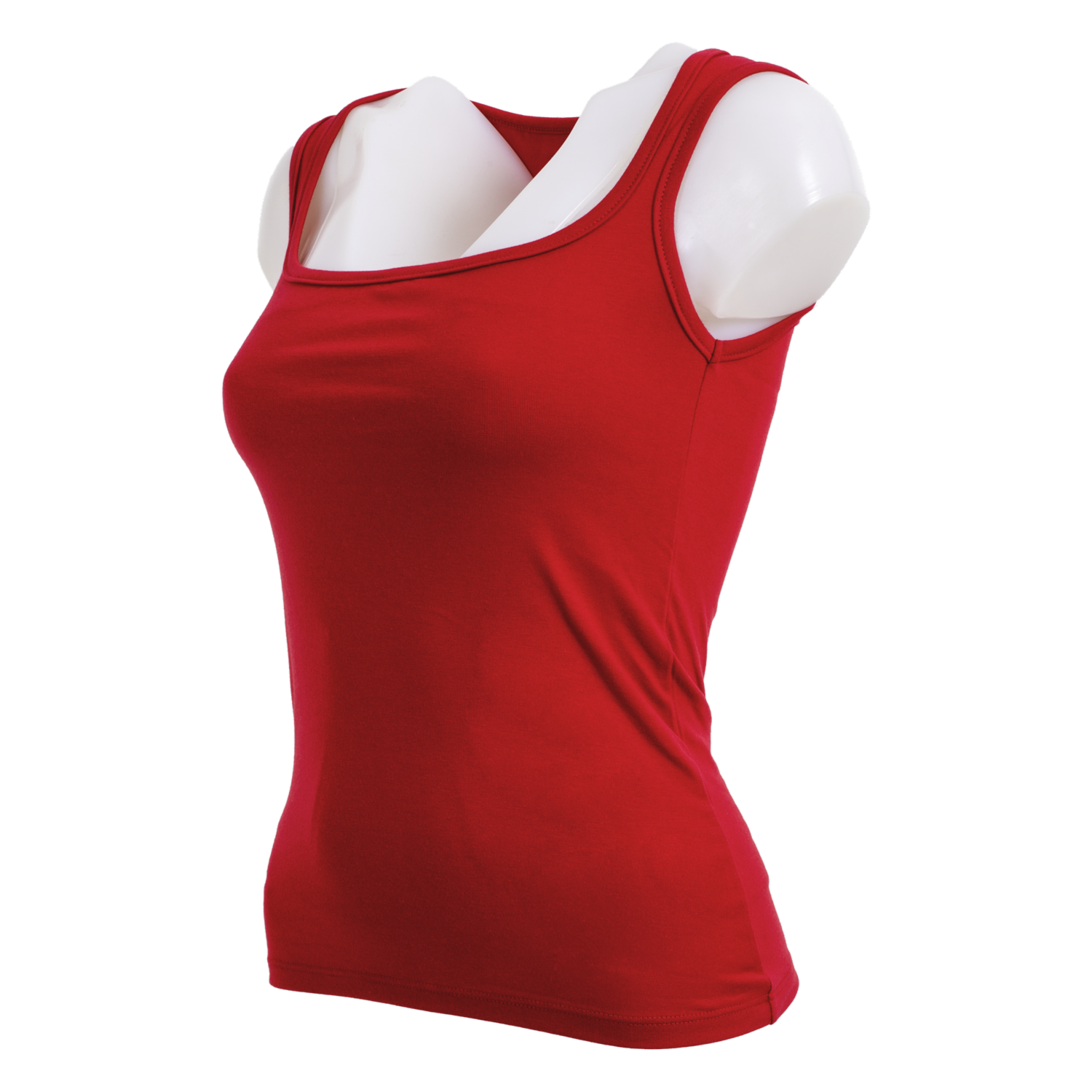 Top Tiras Anchas Escote Recto Rojo GIRLY - Image 2