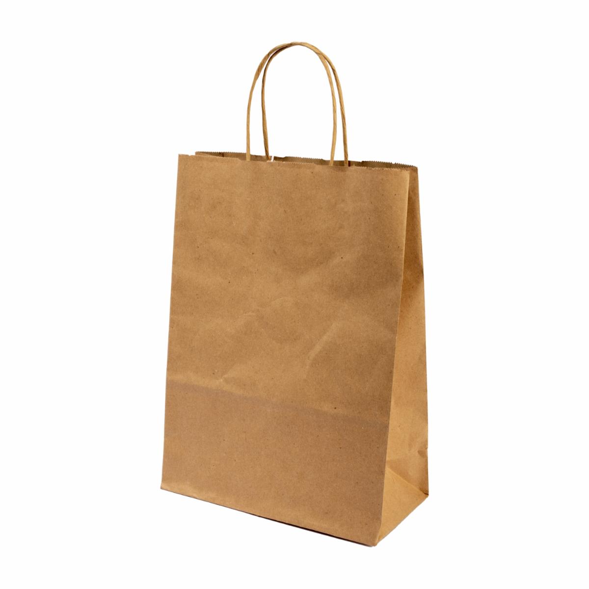 Bolsa Para Regalo Classic Madera ROMIPACK 22 x  10 x  30 cm