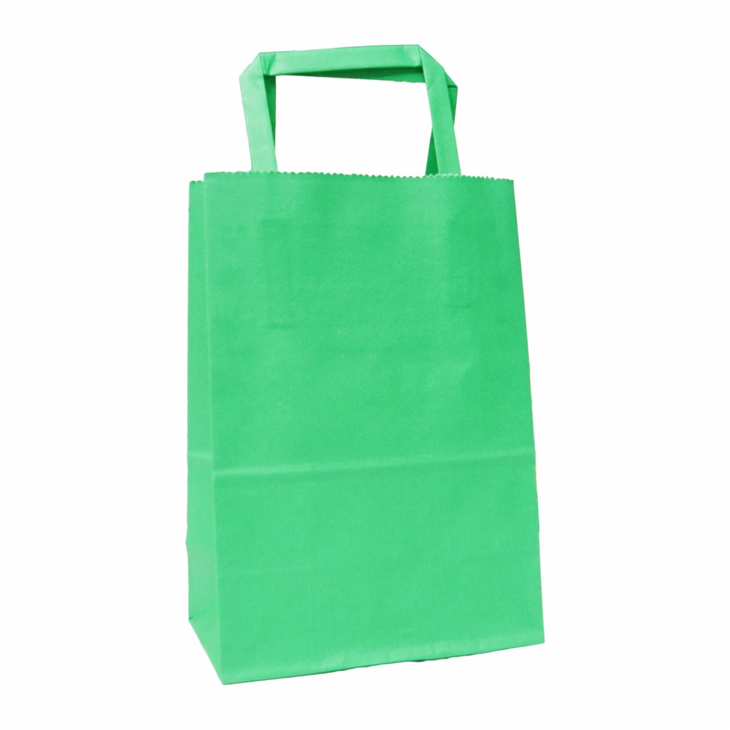 Bolsa Para Regalo Verde ROMIPACK 14 x 08 x 20 cm