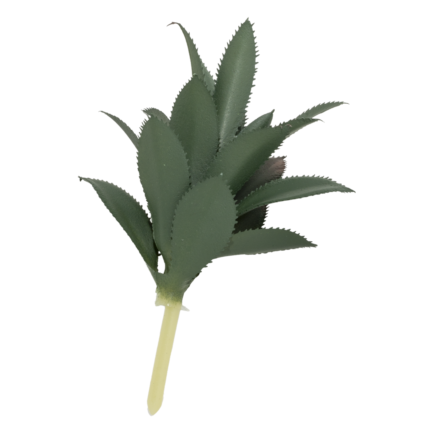 Flor Artificial Suculenta Verde Oscura Tipo Agave SKYLARK 12X9 Cm