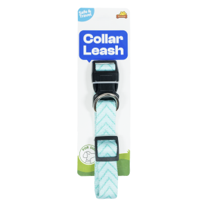 Collar Para Mascota Celeste PET STAR L:2.5X40-55Cm