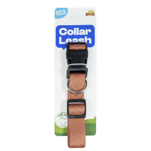 Collar Para Mascota Café PET STAR L:2.5X40-55Cm
