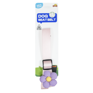 Cinturón De Seguridad Para Mascota Flor Long PET STAR 45-70Cm