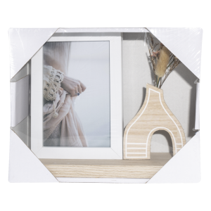 Portaretrato Con Florero BINBIN ARTS & CRAFTS 1 Pieza