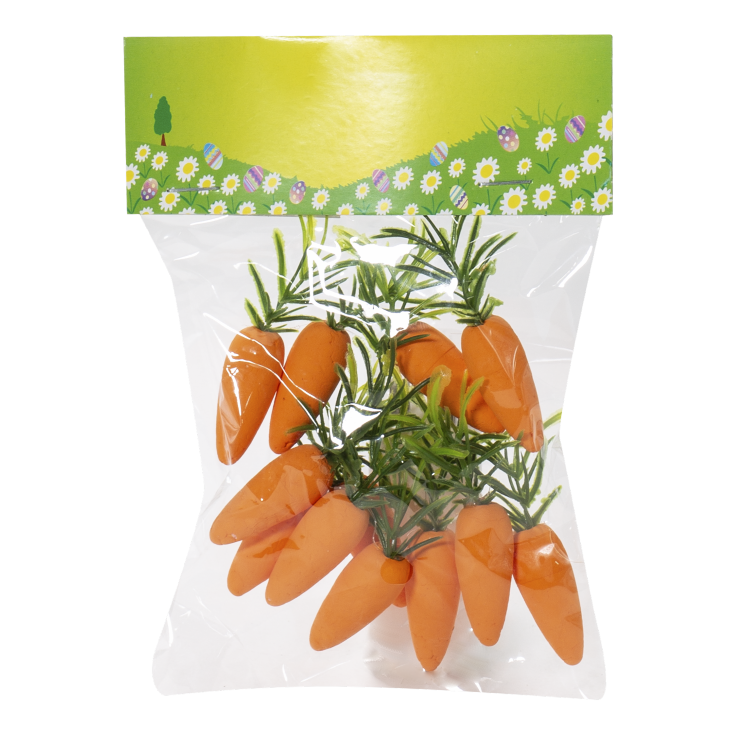 Zanhorias De Pascua Decorativas 12 Piezas GE CE EASTER 3.5 Cm
