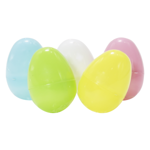 Huevos De Pascua Plásticos Rellenables 50 Piezas GE CE EASTER 6X4 Cm