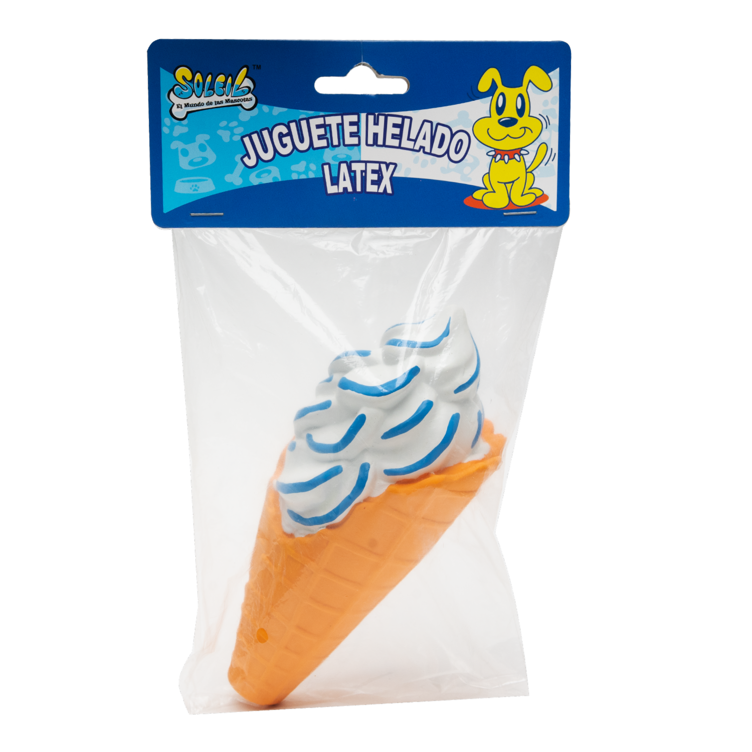 Juguete Para Mascota Diseño De Helado En Látex SOLEIL Unidad - Image 2
