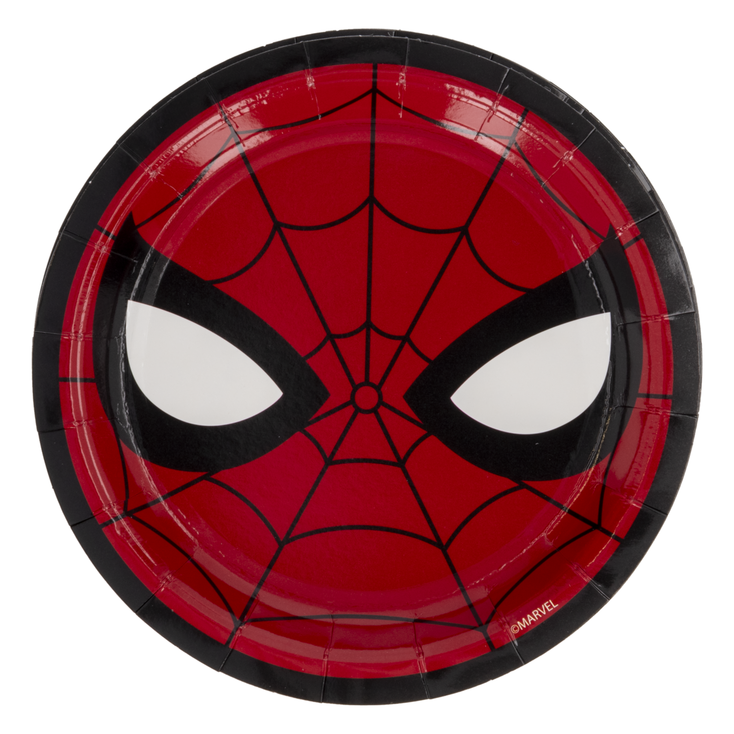 Plato Tendido Desechable Fiesta Spiderman 7" DISNEY 10 Uds