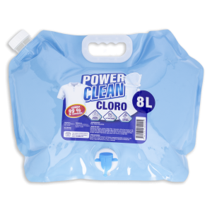 Cloro Líquido Con Dispensador POWER CLEAN 8 L