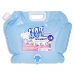 Detergente Líquido Fragancia Primaveral Con Dispensador POWER CLEAN 8 L