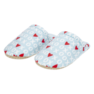 Pantufla Suela Delgada Antideslizante Capellada De Felpa Estampada CM ORIGINAL