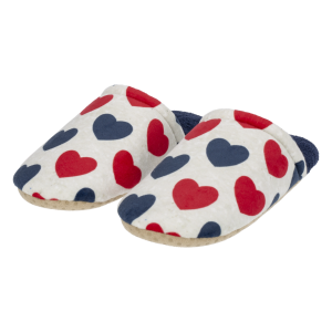 Pantufla Suela Delgada Antideslizante Capellada De Felpa Estampada CM ORIGINAL