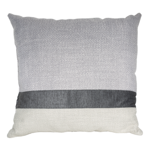 Cojín Oasis Banda Gris KALIDO 43X43 CM