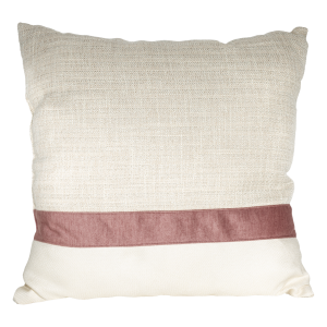 Cojín Oasis Banda Rosa KALIDO 43X43 CM