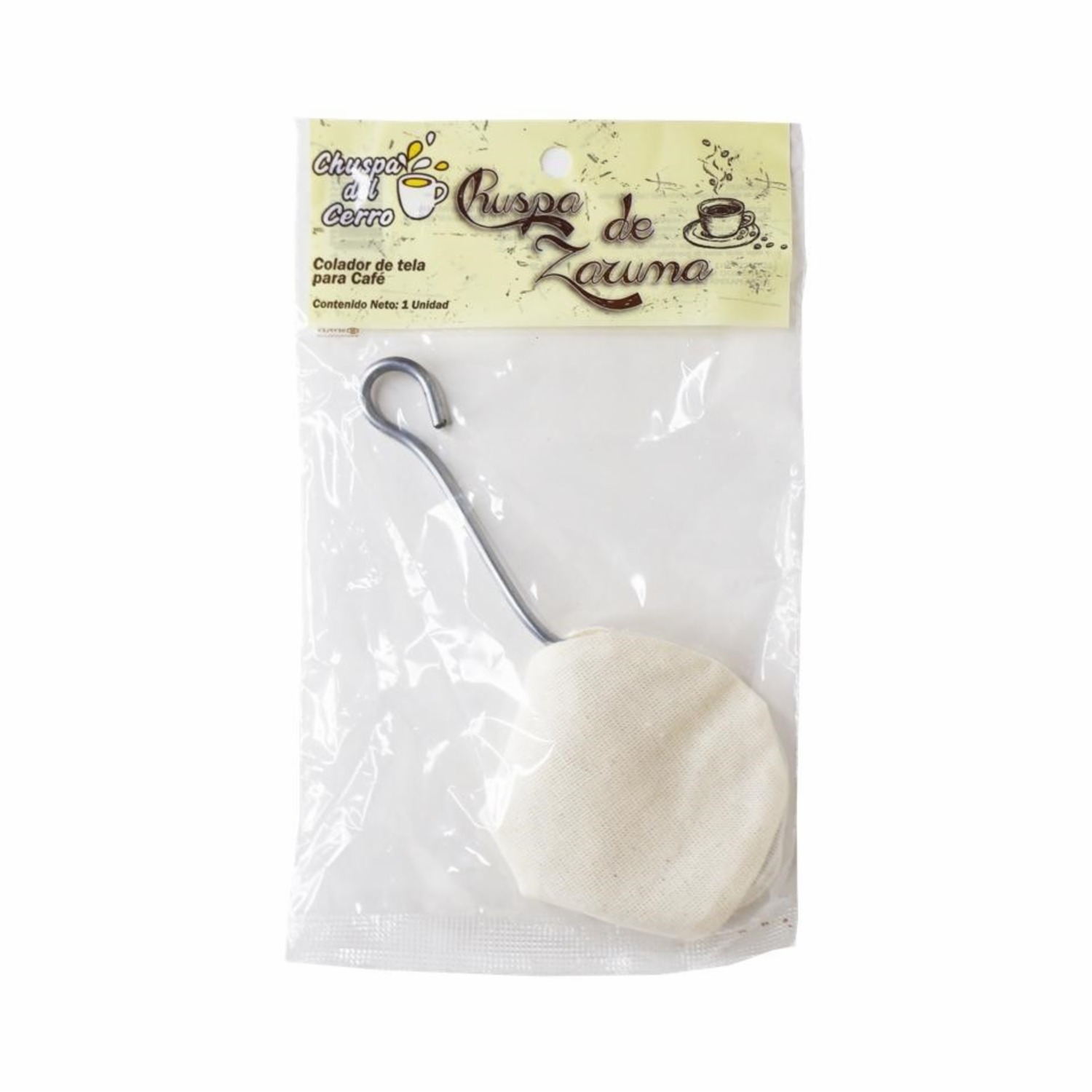 Colador Chuspa De Tela Mediano Para Café CHUSPA DEL CERRO X1