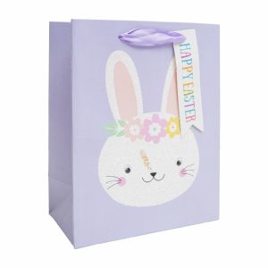Bolsa De Regalo Con Escarcha Felices Pascuas Surtidas IMPORTADORA CUMPLEAÑOS 23 Cm