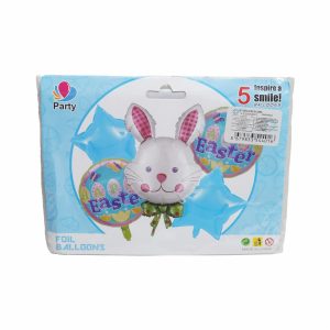 Globos De Aluminio Diseño Pascuas PARTY X 5 Uds