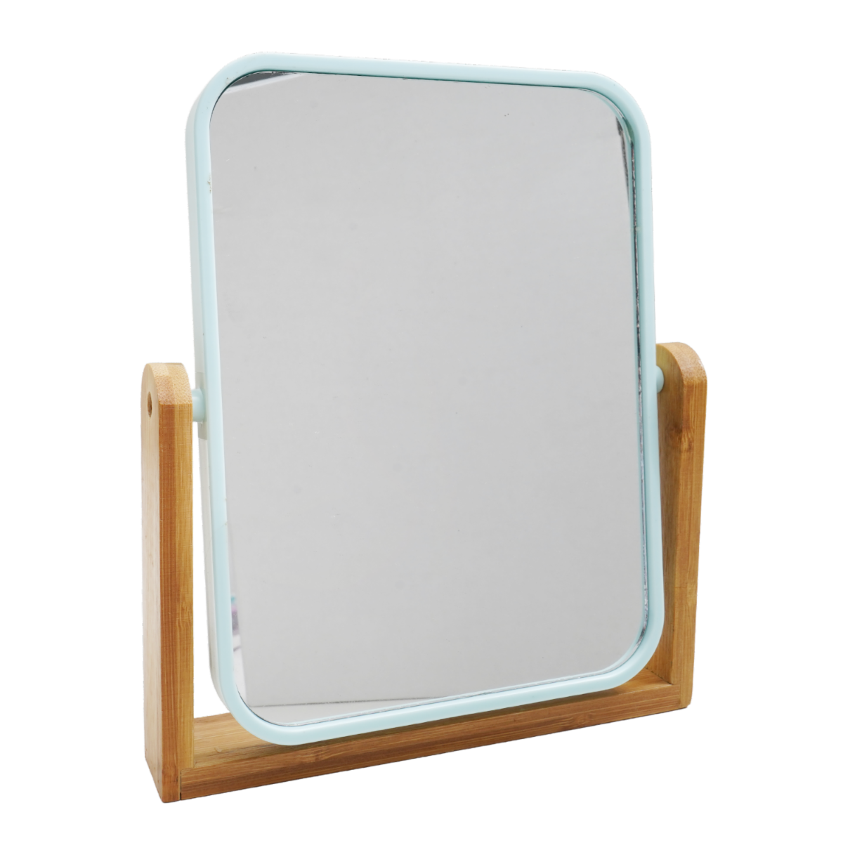 Espejo Cosmético Con Soporte De Madera KOOME Grande