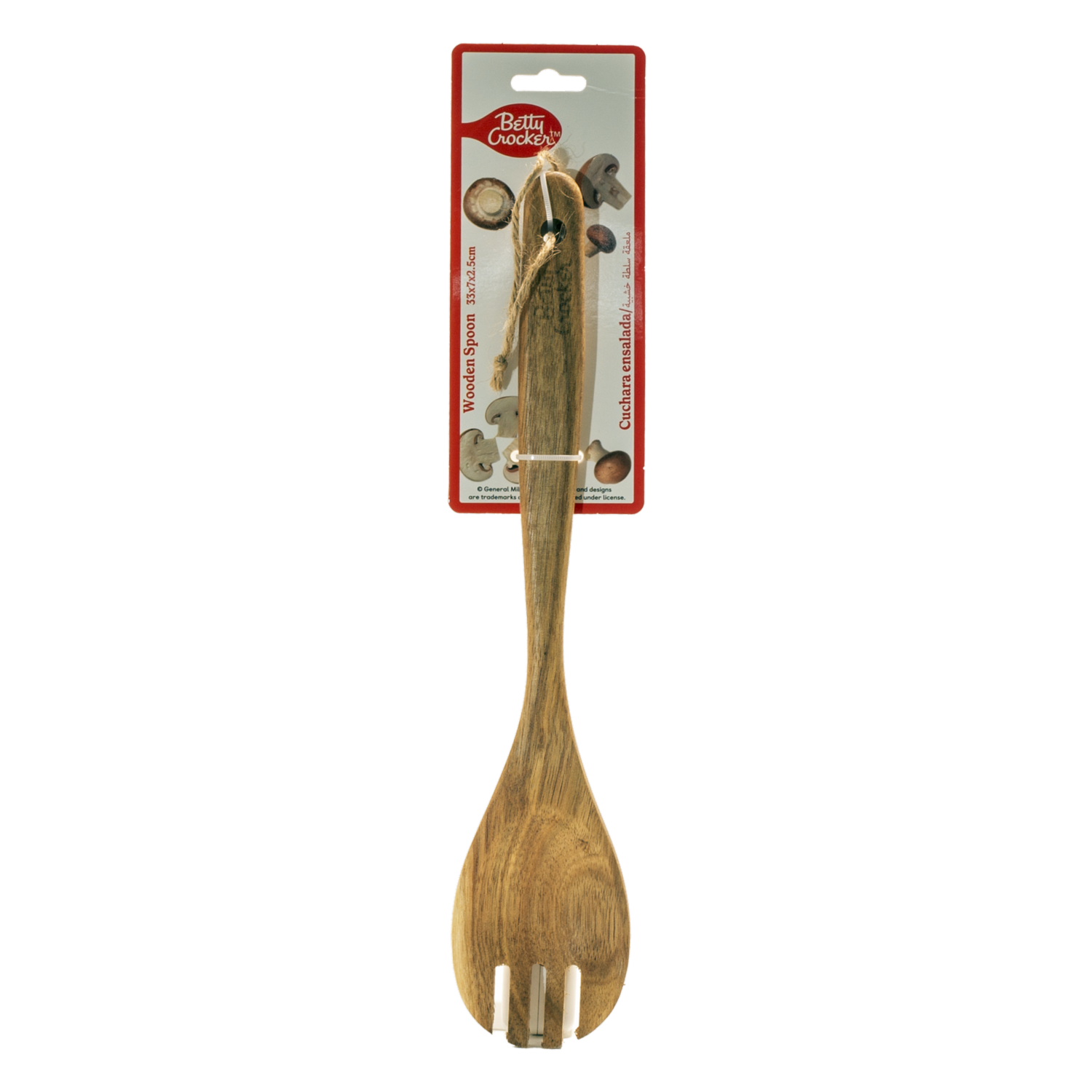 Tenedor De Cocina De Madera BETTY CROCKER 1 Pieza