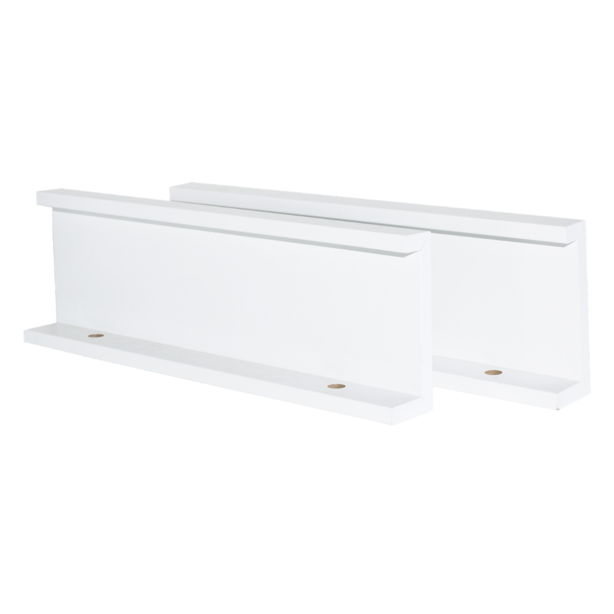 Repisas Blancas X2 Piezas BRILLANT Mdf