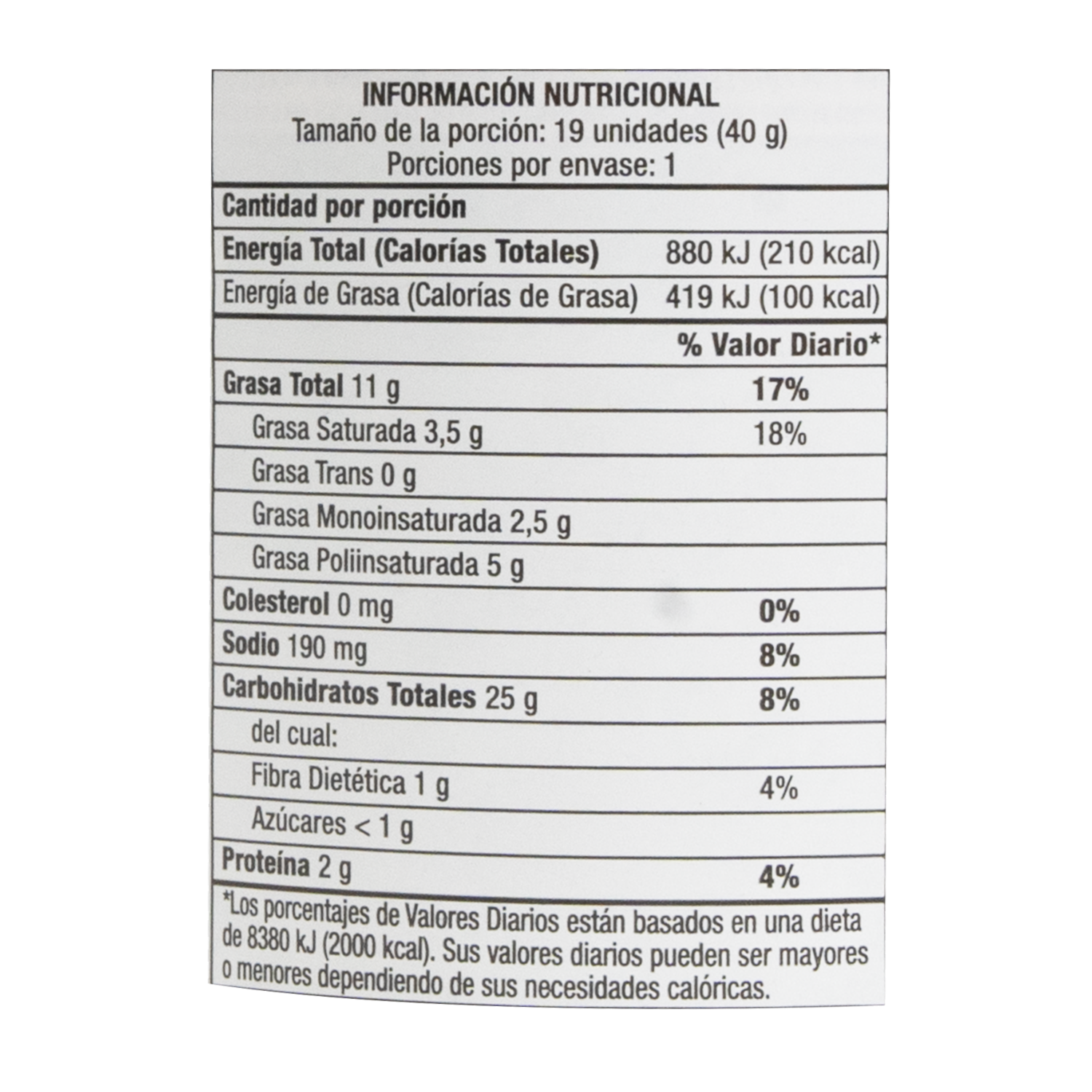 Patatas Crema & Cebolla PRINGLES 40 G