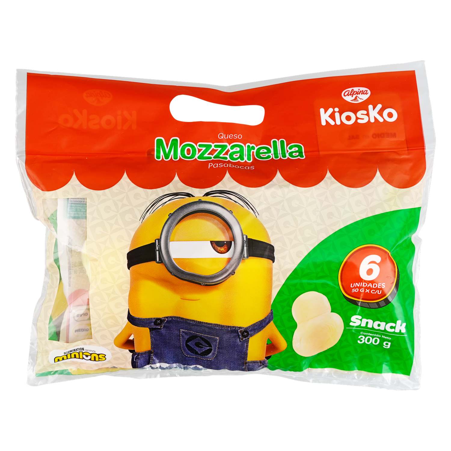Mozzarella Pasabocas KIOSKO 50 G