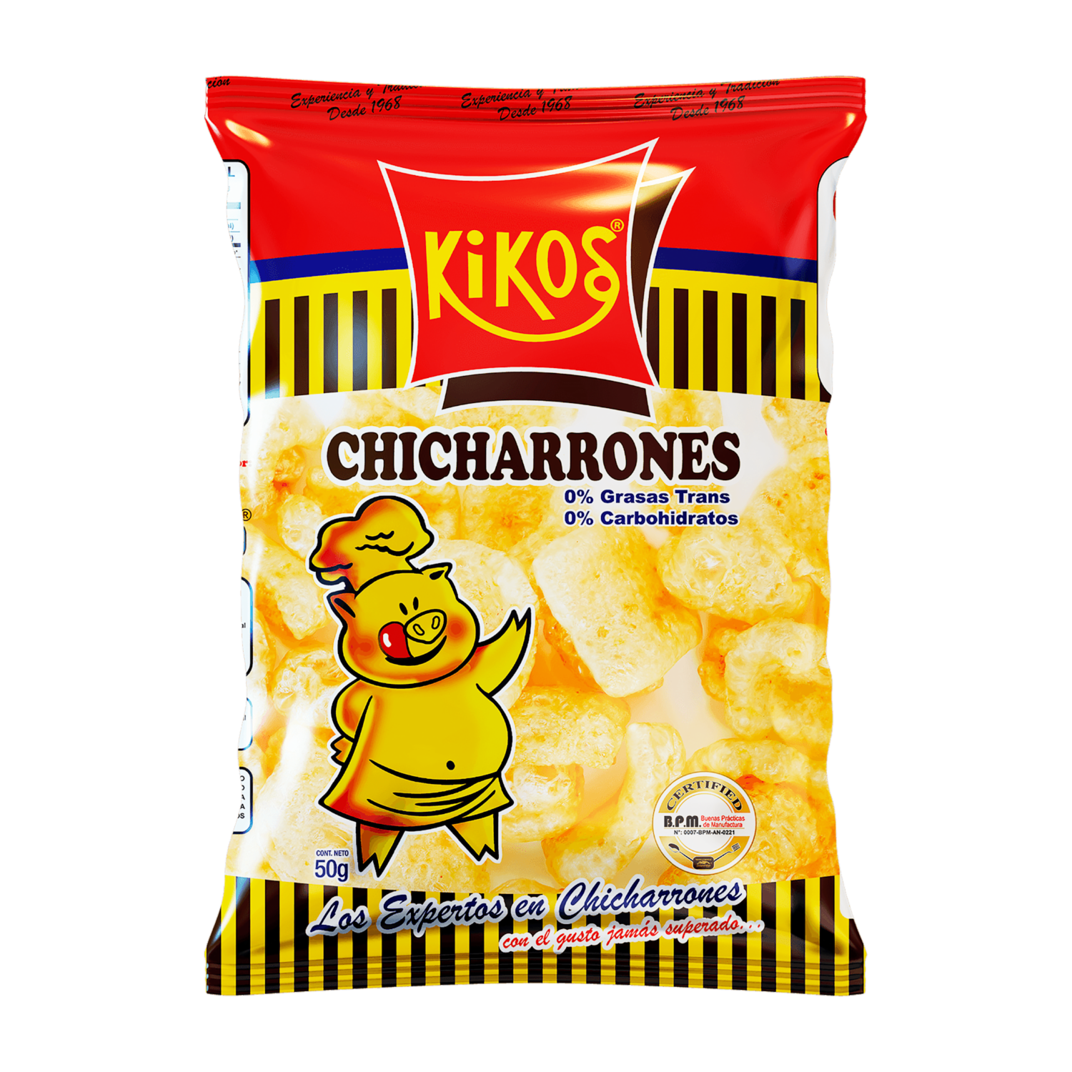 Chicharrón Bocaditos KIKOS 50 G