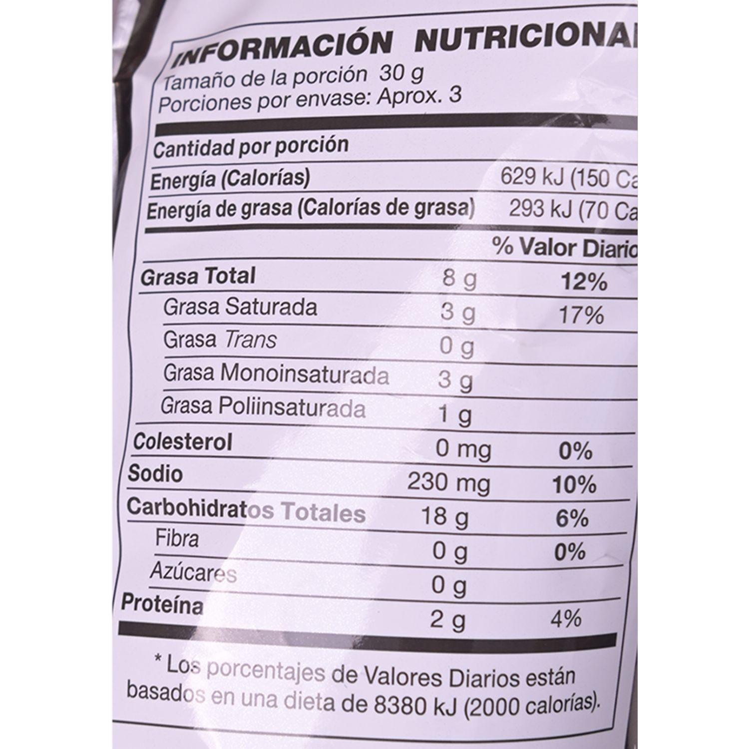 Bocaditos De Maíz Sabor Acido Picante DORITOS 83 G
