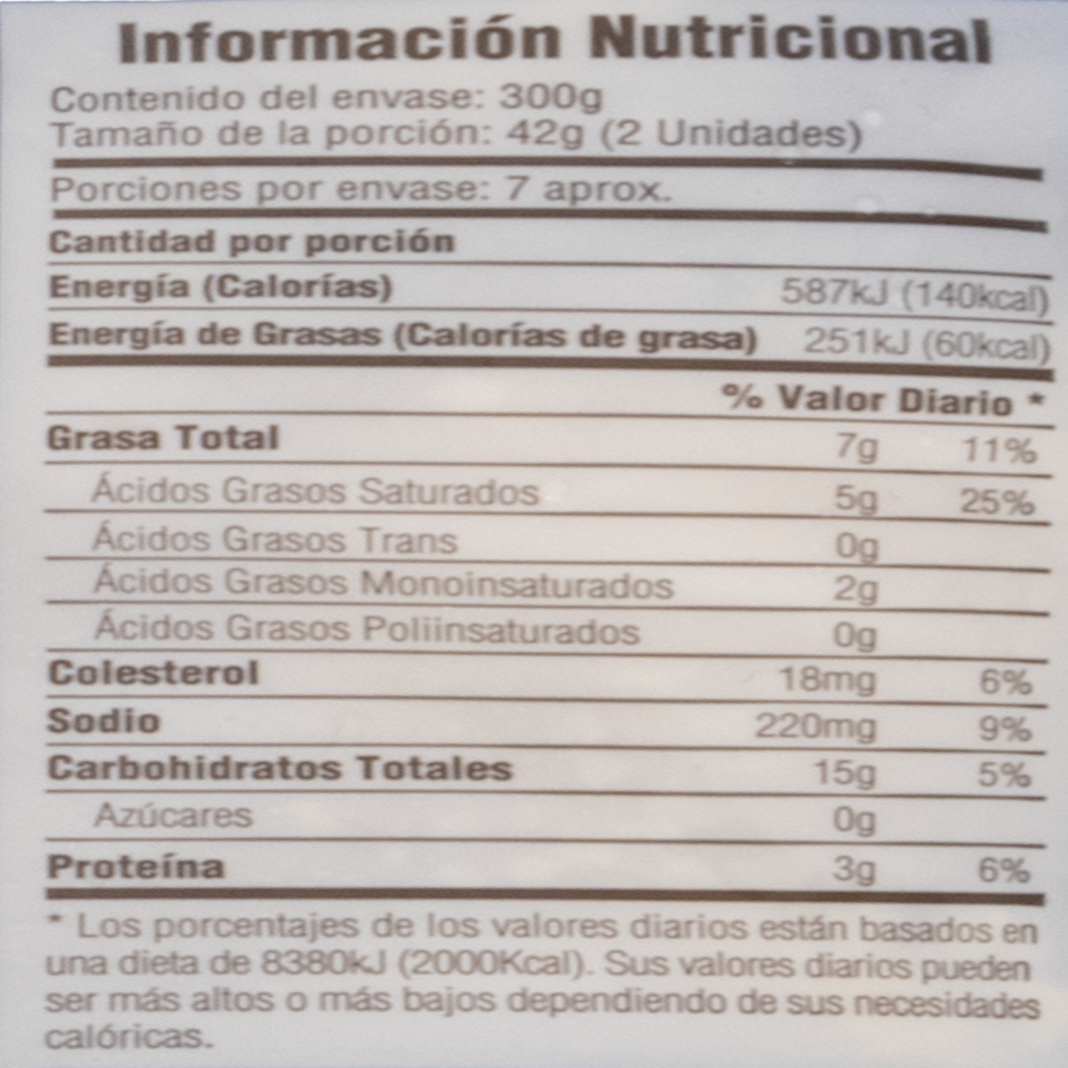 Pan De Yuca Congelado FACUNDO 300 G